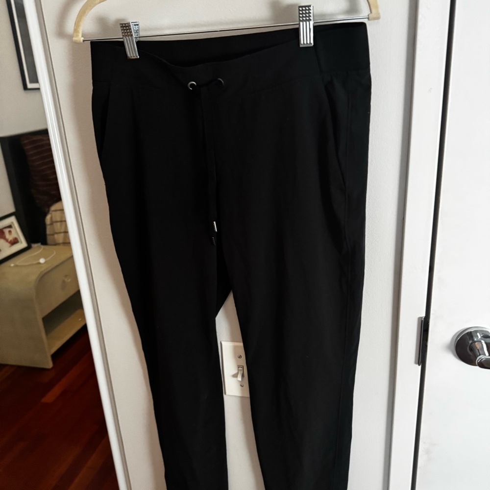 Athleta Black Drawstring Joggers - Picture 5 of 7
